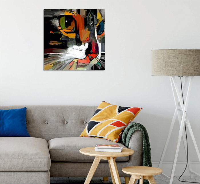 Wallity KC400 Cuadro Decorativo sobre Lienzo Multicolor